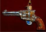 Western Revolver Christmas Ornament Personalized by RussellRhodes.com