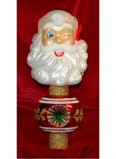 Santa Tree Topper Christmas Ornament Personalized by Russell Rhodes