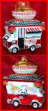 Ramen Roadster Food Truck European Glass Christmas Ornament Personalized by RussellRhodes.com