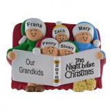 Grandparents Ornaments:<br>5 Grandchildren