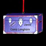 Off to Camp! Christmas Ornament Personalized by RussellRhodes.com