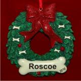 Merry Merry for the World's Best Dog Christmas Ornament Personalized by Russell Rhodes