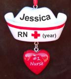 Special Nurse Christmas Ornament Personalized by RussellRhodes.com