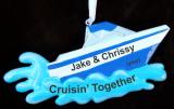 Boating Christmas Ornament Couple's Delight Personalized by RussellRhodes.com