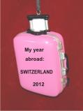 My Year Abroad Female Christmas Ornament Personalized by RussellRhodes.com