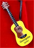 Acoustic Guitar Christmas Ornament Personalized by RussellRhodes.com