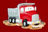 Danny the Dumptruck Christmas Ornament Personalized by RussellRhodes.com