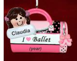 Ballet Ornament for Girl with Custom Face Add-on Personalized by RussellRhodes.com