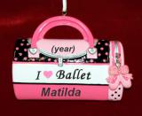 Ballet Christmas Ornament Fantastic Memories Personalized by RussellRhodes.com