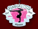 Gymnastics Christmas Ornament So Many Skills Personalized by RussellRhodes.com