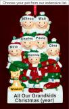 Holiday Lights Party of 7 Personalized Christmas Ornament Personalized by Russell Rhodes