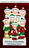 Holiday Lights Party of 8 Personalized Christmas Ornament Personalized by Russell Rhodes