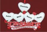 From Grandparents to 5 Grandkids Christmas Ornament Personalized by Russell Rhodes