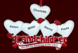 From Grandparents to 5 Grandkids Christmas Ornament Personalized by RussellRhodes.com