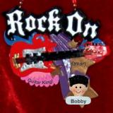 Rock On Music Ornament for Guitar Player Boy or Girl Personalized by RussellRhodes.com