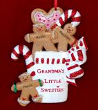 Grandparents Christmas Ornament 3 Sweet Grandkids Personalized by RussellRhodes.com