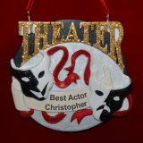 Acting Christmas Ornament Personalized by RussellRhodes.com