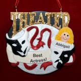 Theater Actor or Actress Ornament Personalized by RussellRhodes.com
