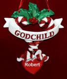 Special Godchild Christmas Ornament Personalized by RussellRhodes.com