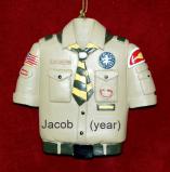 Boy Scout Christmas Ornament Personalized by RussellRhodes.com