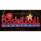 Basketball Christmas Ornament Personalized by RussellRhodes.com