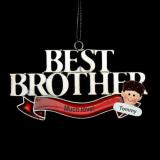 Best Brother Ornament from Brother or Sister Personalized by RussellRhodes.com