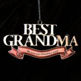 Best Grandma Christmas Ornament Personalized by RussellRhodes.com