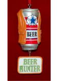 Beer Hunter Christmas Ornament Personalized by Russell Rhodes