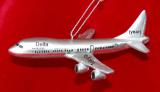 The Friendly Skies Airplane Christmas Ornament Personalized by RussellRhodes.com