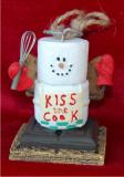 S'Mores Kiss the Cook Christmas Ornament Personalized by Russell Rhodes