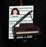 Classical Piano Ornament for Boy or Girl Personalized by RussellRhodes.com