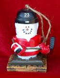 S'Mores Hockey Christmas Ornament Personalized by RussellRhodes.com