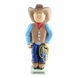 Cowboy Christmas Ornament Male Personalized by RussellRhodes.com