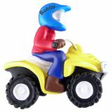 Personalized ATV 4 Wheeler Christmas Ornament for Kids by Russell Rhodes