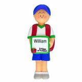 First Day of School Christmas Ornament Male Personalized by RussellRhodes.com