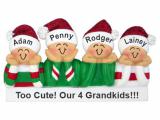 Grandparents Christmas Ornament PJ Fun 4 Grandkids Personalized by RussellRhodes.com