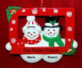 Couples Christmas Ornament Perfect Picture Personalized by RussellRhodes.com