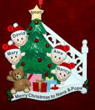 Grandparents Christmas Ornament 4 Grandkids Ready to Celebrate Personalized by RussellRhodes.com