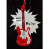 Guitar Master, Rock On! Christmas Ornament Personalized by RussellRhodes.com