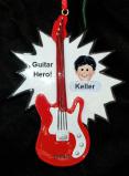 Guitar Ornament for Boy or Girl Personalized by RussellRhodes.com