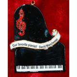 Pure Talent Piano Christmas Ornament Personalized by RussellRhodes.com
