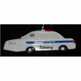 Police Squad to the Rescue Christmas Ornament Personalized by Russell Rhodes