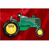 Mile High Tractor Christmas Ornament Personalized by Russell Rhodes