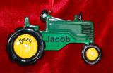 Tractor Christmas Ornament Personalized by RussellRhodes.com