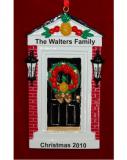 Colonial Door Christmas Ornament Personalized by RussellRhodes.com