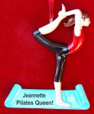Personalized Calm Spirit Pilates Christmas Ornament by Russell Rhodes