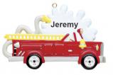 Firetruck Christmas Ornament Personalized by RussellRhodes.com