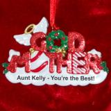 Godmother Christmas Ornament Personalized by Russell Rhodes