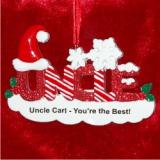 Uncle Christmas Ornament Personalized by Russell Rhodes