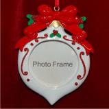 Christmas Ornament-styled Photo Frame Personalized Christmas Ornament Personalized by RussellRhodes.com